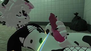 Puppy Fellow Strokes Himself In A Public Douche :trio (Utter Video On Fansly)
