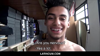 Straight Amateur Latino Twink With Braces Paid To Fuck And Suck Gay Stranger POV