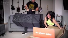 we never thought we would have a threesome with a doll!! tantaly doll review by the vegas