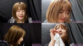 Rui Negoto - CLOSE-UP of Japanese cute girl SNEEZING sneez-06