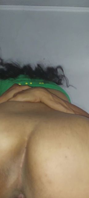 Vanessinha Got All Honeyed with Cum After Sitting on Top of Me on the Couch