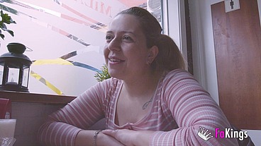 Curvy Spanish mommy needs a BLACK DUDE to get a proper fuck!!