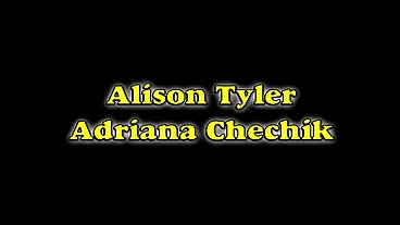 Alison Tyler and Adriana Chechik Lesbian Ass Eating