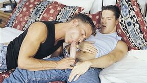 Hot couple is into cowigrl banging (Cameron Fox, Jackson Price)