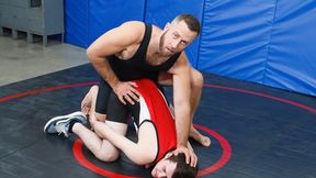 Coach Joel Someone Teaches His New Wrestling School Dame Dakota Lovell Some Dirty Moves - Varsity Take Hold Of