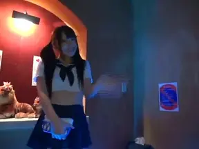 Gorgeous Pigtailed Asian Babe Teasing Stranger’s Cock Before Riding It Hard