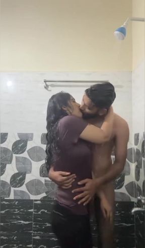 Indian desi girl riding on boyfriend dick
