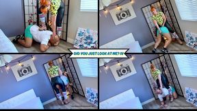 Did You Just Look At Me III - Goddess Rapture Punishes Her Slave For Looking at Her Without Permission - Muscle Domination, Ball Busting, & Tons of Humiliation Keep His Eyes on The Ground and Off Her - UltraHD (MP4)