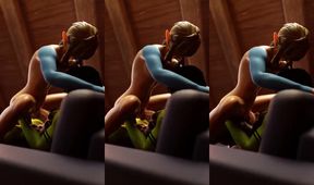 Link's thick rod wrecks forbidden cabin heat intense gay passion