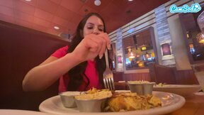 ”Camsoda-Lustful sexy girl orgasming in restaurant”