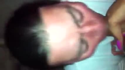 amateur Black tranny gets head