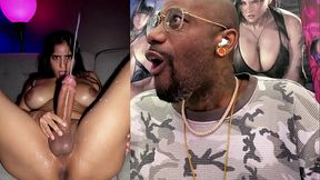 Beautiful Horny Large Cock Transgender White Girls Kissing In A Theater, Thicc Ass Latina Transgender Busting A Hard Nut All Over Herself, Cum Covered Transgender Teen, AI Generated