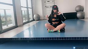 Joi2018 Jerk Off Instructions Joi Sexy Latina Public Gym Punheta G