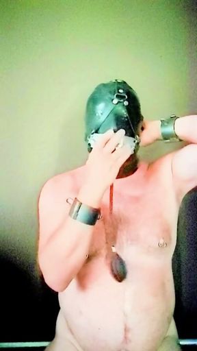 Slave Filo trains his mouth   Clip 1