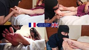 He Devours My Bare Feet in Spain – Real Amateur Session with a fan - FOOT WORSHIP - FOOT FETISH - BAREFOOT - FOOT GAGGING - FOOT DOMINATION - TOE SUCKING