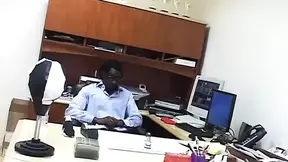 Sexy black girl loves big dick just in ass