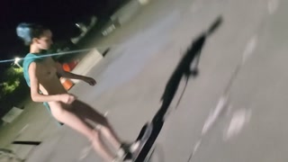 Naked Skateboarding