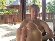 Feet worship for you goon