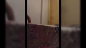 Broke College Slut Fucks for Cash at Her Place Again