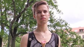 Czech Twink Gets Wild Outdoors and Takes a Facial - XXX Gay