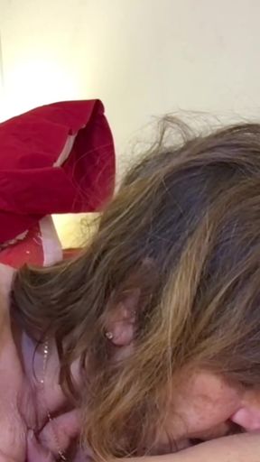 Powerful moment from &quot;Granny Carmen Claus: I Love Sucking Lead Elf Cock 12 16 2024 CAMS5M&quot;