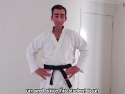 YES SENSEI! - FEET OF FURY - STOMPING AND KICKING MY STUDENTS COCK - KUNG FU NUTCRACKER - PART 2