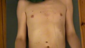 pissing on a naked boy