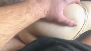 Lazy anal spooning and fucking