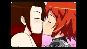 Sexy Anime Girls Explore Passionate Kisses In Yuri Fantasy
