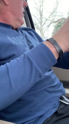 Must-see moment from "I was so horny, I park my car in a secluded parking lot to jerk-off. I had a nice wank and cum, some&hellip;"