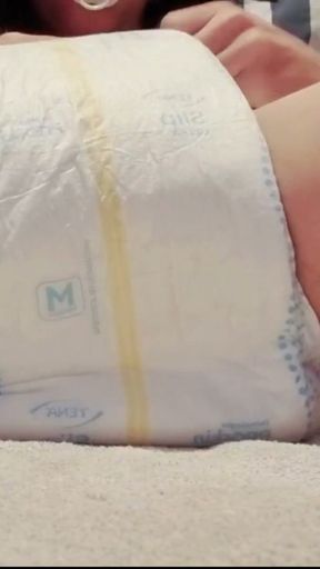 ABDL Sissy Diaper Change   Clip 1