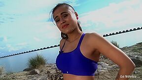 Inked French Amateur Enjoys Assfucking & Cum