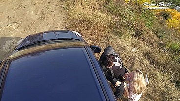 Behind The Scenes Of Outdoor Sex with the Stunning Gina Gerson
