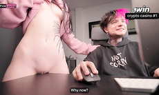 Table humping, I'll play with my stepbro while he's on the computer. Orgasmic fondling - XXX!