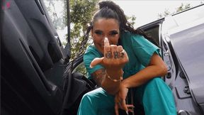 Time for Tiny's Joyride! (Barefoot Pedal Pumping) ft Goddess Fina