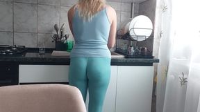 I Creampied My Roomate in the Kitchen