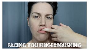 Facing You Fingerbrushing (WMV)
