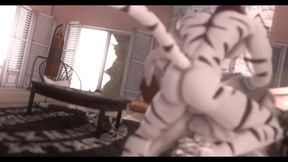 Tiger Furry Explores Love and Yiff in Steamy Gay Sex Scene