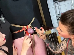 LadyPerse - CBT Balls Burning With Cigarettes