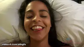 Vienna Black in The Creampie Oozes Out Of Her Pussy All The Way Past Her Asshole - ATKGirlfriends