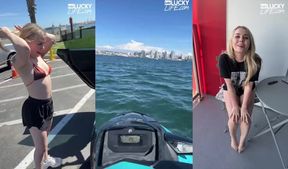 Blonde Babes Coco Lovelock And Haley Spades In San Diego