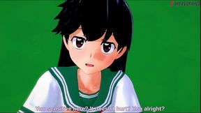 kagome fucking on the roof - red - inuyasha - full movie on sheer & ptrn: fantasyking3