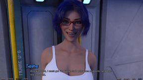 Stranded in Space - Planning on Fucking Hot Blue Haired MILF