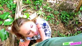 Alyssa Cole and Haley Reed feeds their sweet pussy