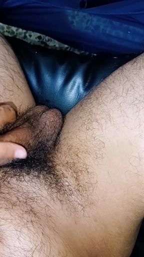 Uncut Hairy Cock