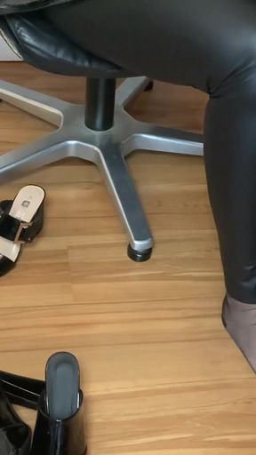 Stunning moment from &quot;Black Mules and Nylon Feet Fetish&quot;
