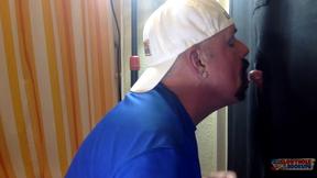 ”Gloryhole Hotel Blow Job”