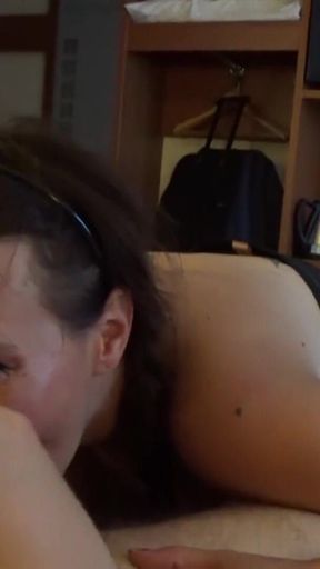 Sex crazed milf Annabella Moore fucked hard and takes a huge facial