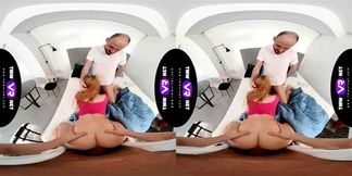 TmwVRnet Kartina Rina Crazy family threesome fun