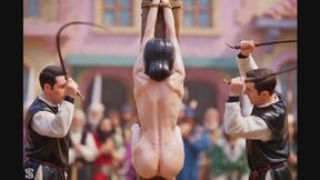 The Art of the Back Whipping - Public Demonstration